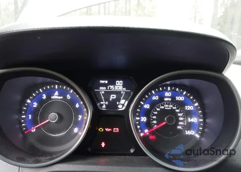 2013 Hyundai Elantra Gls from USA, damaged, VIN 5NPDH4AE7DH325006